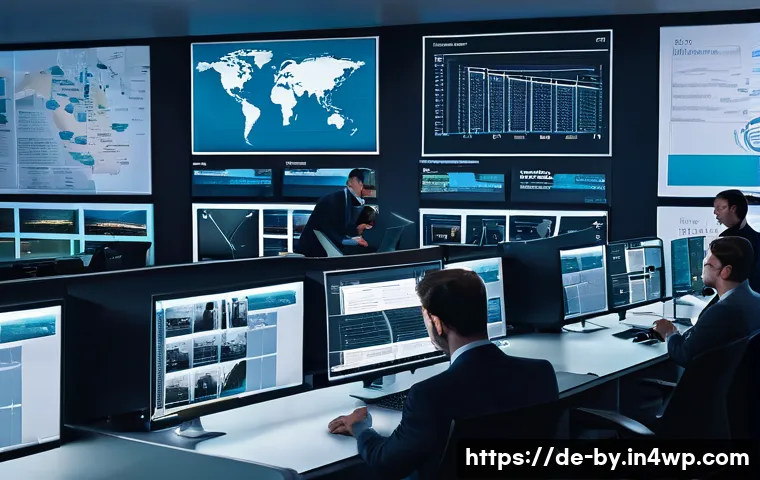 가짜뉴스를 판별하는 AI 기술 - A modern newsroom scene in Germany, featuring diverse journalists working with advanced AI-powered c...
