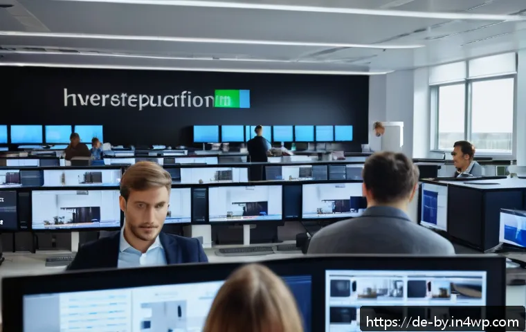 가짜뉴스와 언론의 역할 분석 - A modern newsroom scene in Germany with diverse journalists working collaboratively on fact-checking...