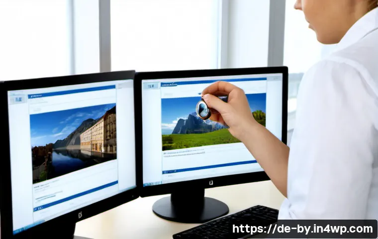Home 17 가짜뉴스 판별을 위한 실험적 연구 - Photorealistic editorial scene of a German university media research lab, an adult researcher compar...